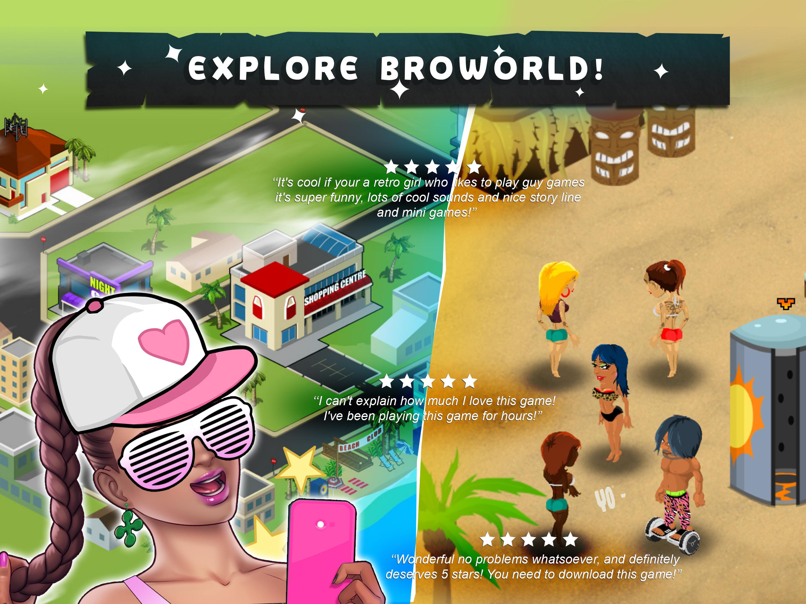 Broworld A Douchebag Adventure Simulation For Android