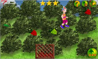 Rainbow Girl Collecting Fruits screenshot 1