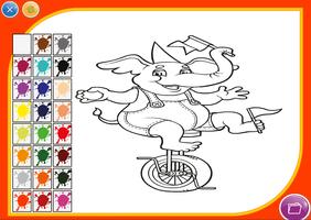 Cartoon Coloring Game screenshot 1