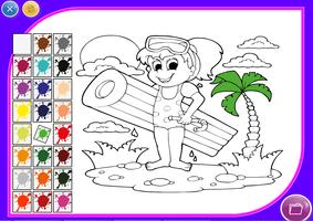 Coloriage de bande dessinée capture d'écran 1