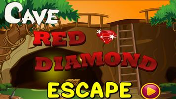 Cave Red Diamond Escape ảnh chụp màn hình 3