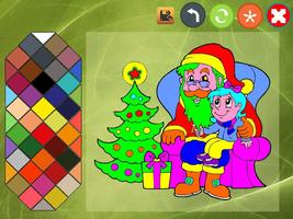 Christmas coloring book screenshot 3