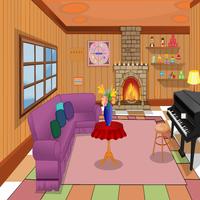 Cottage Wooden House Escape پوسٹر