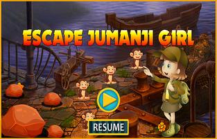 Game Melarikan Diri Terbaik - Jumanji Girl screenshot 2