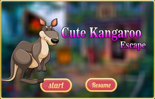 Free New Escape Game 106 Cute Kangaroo Escape poster