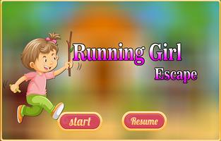 달리기 소녀 탈출 포스터