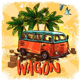 Escape With The Wagon آئیکن