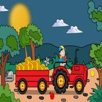 Hay Tractor Escape โปสเตอร์