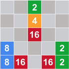 2048 Drop n Merge Numbers: Match 3 Columns Puzzle icon