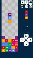 2048 Drop n Merge Numbers: Match 3 Columns Puzzle screenshot 2