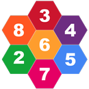 육각형 게임 : 육각형 숫자 퍼즐 모음 APK