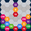 Hexa Columns 2048 Puzzle: Drop and Clear Numbers APK