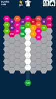 hexagones 2048: tirer et fusionner des nombres capture d'écran 1