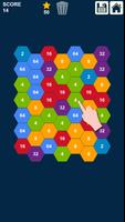 puzzle hexagones 2048: tapez et fusionnez nombres capture d'écran 1