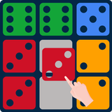 glisser et fusionner les dominos:puzzle de dominos icône