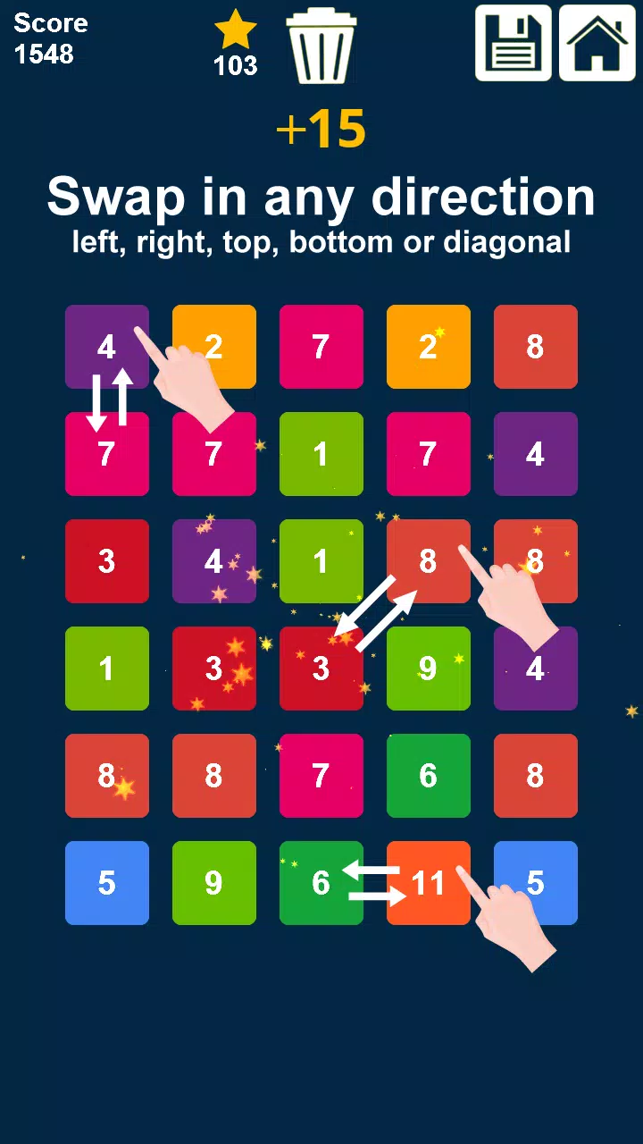 Android용 숫자 행성 : 숫자 게임 - 수학 퍼즐 - 논리 퍼즐 게임 Apk 다운로드