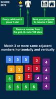 trocar e combinar números: jogo 3 puzzle imagem de tela 2