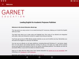 Garnet Education eBooks الملصق