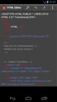 HTML Editor 截图 1