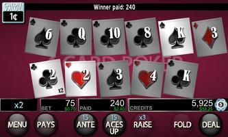 Hot Hand: 4 Card Poker Lite captura de pantalla 1