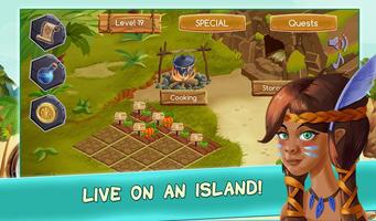 Island Oasis Idle Tycoon الملصق