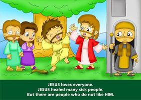 Bible Comic Kids: Jesus Christ اسکرین شاٹ 2