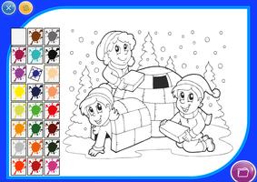 Enfants jeu de coloriage capture d'écran 3