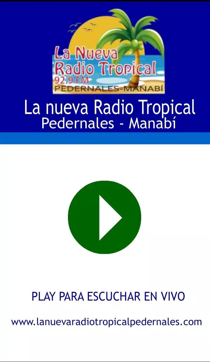 Descarga de APK de La nueva Radio Tropical de Pedernales para Android