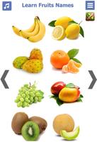 Learn Fruits name in English capture d'écran 1