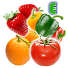 Fruits and Vegetables Zeichen