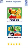 Fruits and Vegetables Affiche