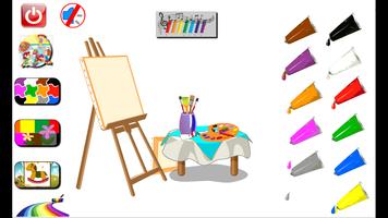 تعليم الألوان و التلوين والرسم Affiche