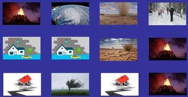 Les métiers et les catastrophe poster