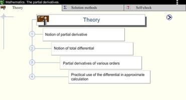 Partial derivatives. Math capture d'écran 1