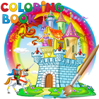 Princess Coloring Book icône
