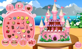 2 Schermata Princess Castle Cake Cooking