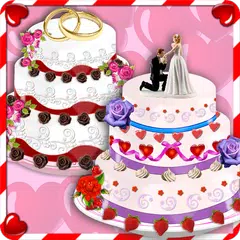 Rose Wedding Cake Maker Games APK 下載