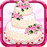 장미 웨딩 케이크