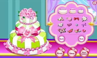 Rose Wedding Cake Game পোস্টার