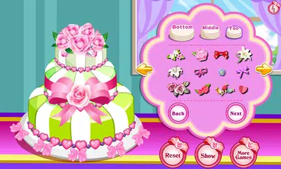 Rose Wedding Cake Game APK download