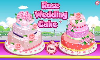 برنامه‌نما Rose Wedding Cake Game عکس از صفحه