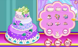 Rose Wedding Cake Game স্ক্রিনশট 2