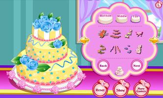 برنامه‌نما Rose Wedding Cake Game عکس از صفحه