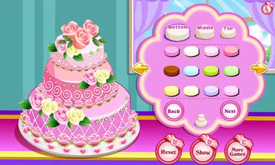 Rose Wedding Cake Game APK download