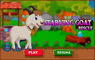 Best Escape Games 178 Starving Goat Rescue Game screenshot 2