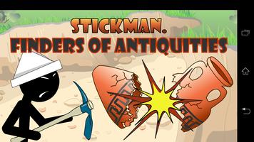 Poster Stickman Finder of Antiquities