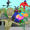 Stickman mentalist. Zombie looking for friends APK