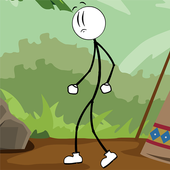 Stickman deserted island