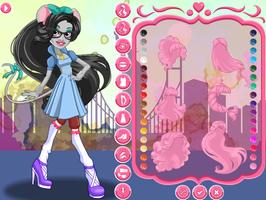 Monster Fashion Super Dolls Dr الملصق