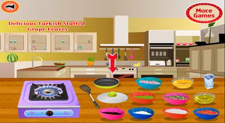 Turkish Stuffed Grape Leaves APK download